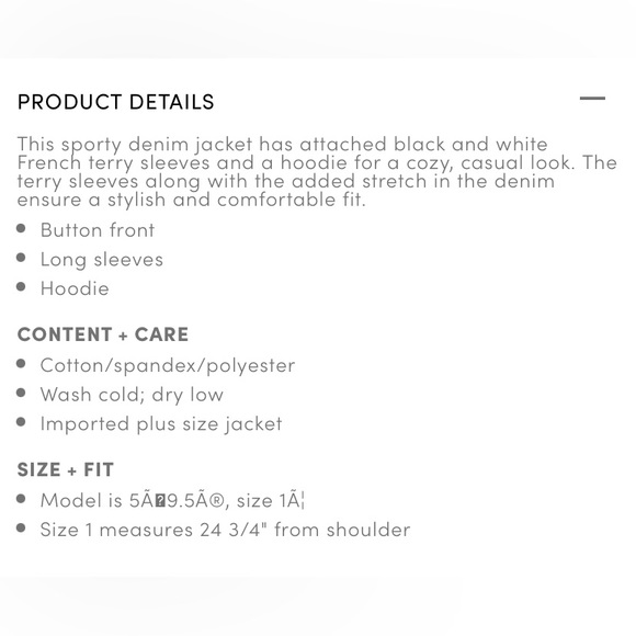 Denim French Terry Jacket - Picture 16 of 16